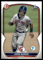 2023 Bowman 1st Edition #BPPF-98 Jorge Burgos
