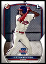 2023 Bowman Prospects #BP-3 Justin Crawford