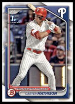 2024 Bowman Draft #BD-127 Carter Mathison
