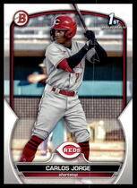 2023 Bowman Prospects #BP-120 Carlos Jorge
