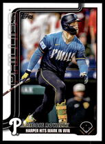 2025 Topps Update #US184 Bryce Harper