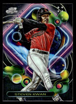 2023 Topps Chrome Cosmic #141 Steven Kwan