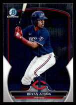 2023 Bowman Chrome Prospects #BCP-37 Bryan Acuna