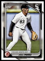 2024 Bowman Draft #BD-154 Jeral Perez