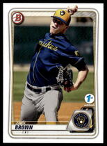 2020 Bowman 1st Edition #BFE-34 Zack Brown
