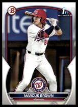 2023 Bowman Draft #BD-26 Marcus Brown