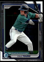 2024 Bowman Chrome Prospects #BCP-112 Cole Young
