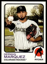 2022 Topps Heritage #270 German Marquez