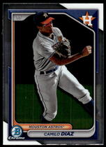 2024 Bowman Chrome Prospects #BCP-135 Camilo Diaz