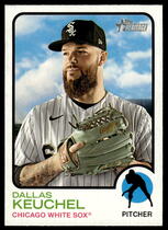2022 Topps Heritage #133 Dallas Keuchel