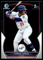 2023 Bowman Chrome Prospects #BCP-142 Yunior Garcia