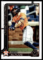 2025 Topps Base Set #260 Jose Altuve