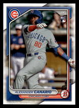 2024 Bowman Base Set #21 Alexander Canario