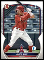 2023 Bowman 1st Edition #BPPF-123 Jorge Ruiz