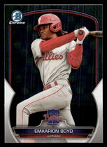 2023 Bowman Chrome Draft #BDC-43 Emaarion Boyd