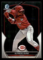 2023 Bowman Chrome Draft #BDC-99 Alfredo Duno