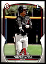 2023 Bowman Prospects #BP-56 Christian Cerda