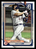 2024 Bowman Prospects #BP-55 Hao-Yu Lee