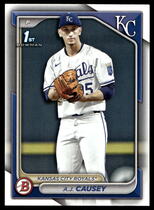 2024 Bowman Draft #BD-159 A.J. Causey