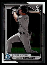 2024 Bowman Chrome Prospects #BCP-41 Jacob Gonzalez
