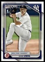 2024 Bowman Draft #BD-10 Gage Ziehl