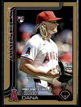 2025 Topps Update Gold Border #US187 Caden Dana