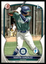 2023 Bowman 1st Edition #BPPF-28 Martin Gonzalez