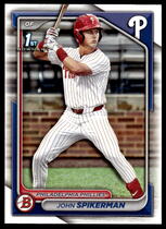 2024 Bowman Draft #BD-49 John Spikerman