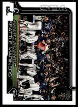 2025 Topps Base Set #96 Seattle Mariners Team Card
