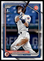2024 Bowman Draft #BD-81 Cole Mathis