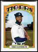 2021 Topps Heritage High Number #601 Niko Goodrum