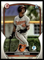 2023 Bowman 1st Edition #BPPF-84 Leandro Arias