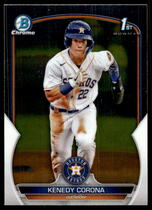 2023 Bowman Chrome Prospects #BCP-148 Kenedy Corona