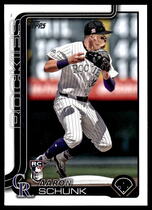 2025 Topps Base Set #196 Aaron Schunk
