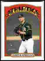 2021 Topps Heritage High Number #696 James Kaprielian