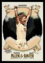 2021 Topps Chrome Allen & Ginter #221 Michelle Akers