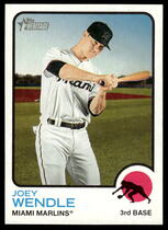2022 Topps Heritage #198 Joey Wendle