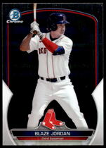 2023 Bowman Chrome Prospects #BCP-101 Blaze Jordan