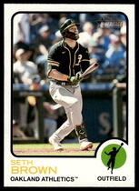 2022 Topps Heritage #328 Seth Brown