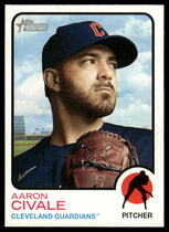 2022 Topps Heritage #335 Aaron Civale