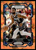 2023 Panini Prizm Orange Ice Prizm #22 Kyrie Irving
