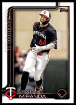 2025 Topps Base Set #310 Jose Miranda