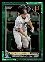 2024 Bowman Chrome Prospects Lunar Glow Refractor #BCP-148 Garret Forrester