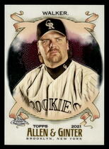 2021 Topps Chrome Allen & Ginter #9 Larry Walker