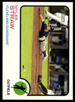 2022 Topps Heritage #304 Myles Straw