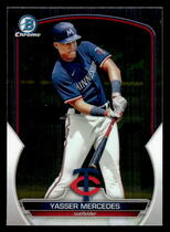 2023 Bowman Chrome Prospects #BCP-99 Yasser Mercedes
