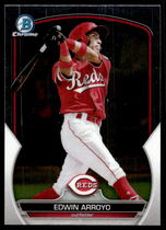 2023 Bowman Chrome Prospects #BCP-66 Edwin Arroyo