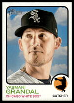 2022 Topps Heritage #47 Yasmani Grandal