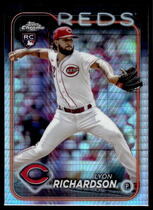 2024 Topps Chrome Prism Refractor #230 Lyon Richardson