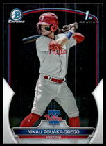 2023 Bowman Chrome Prospects #BCP-89 Nikau Pouaka-Grego